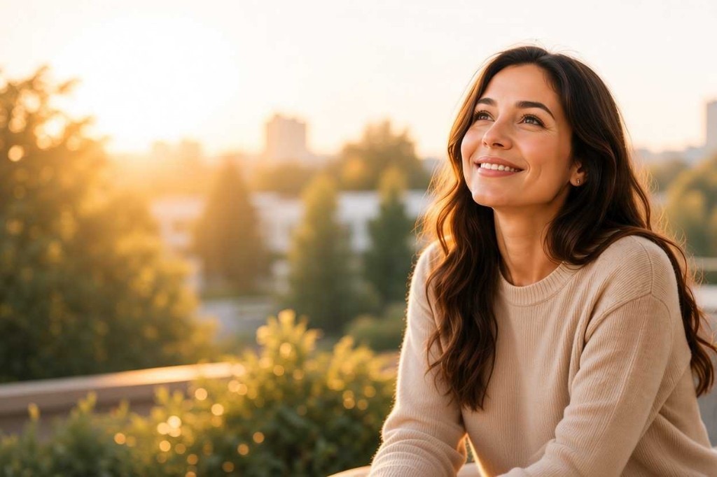 Warm, hopeful moment — flexible in-person and virtual care